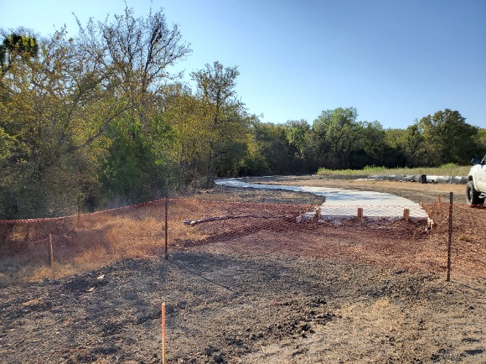 San Antonio greenway trail project creates pathway that avoids tree protection zones.